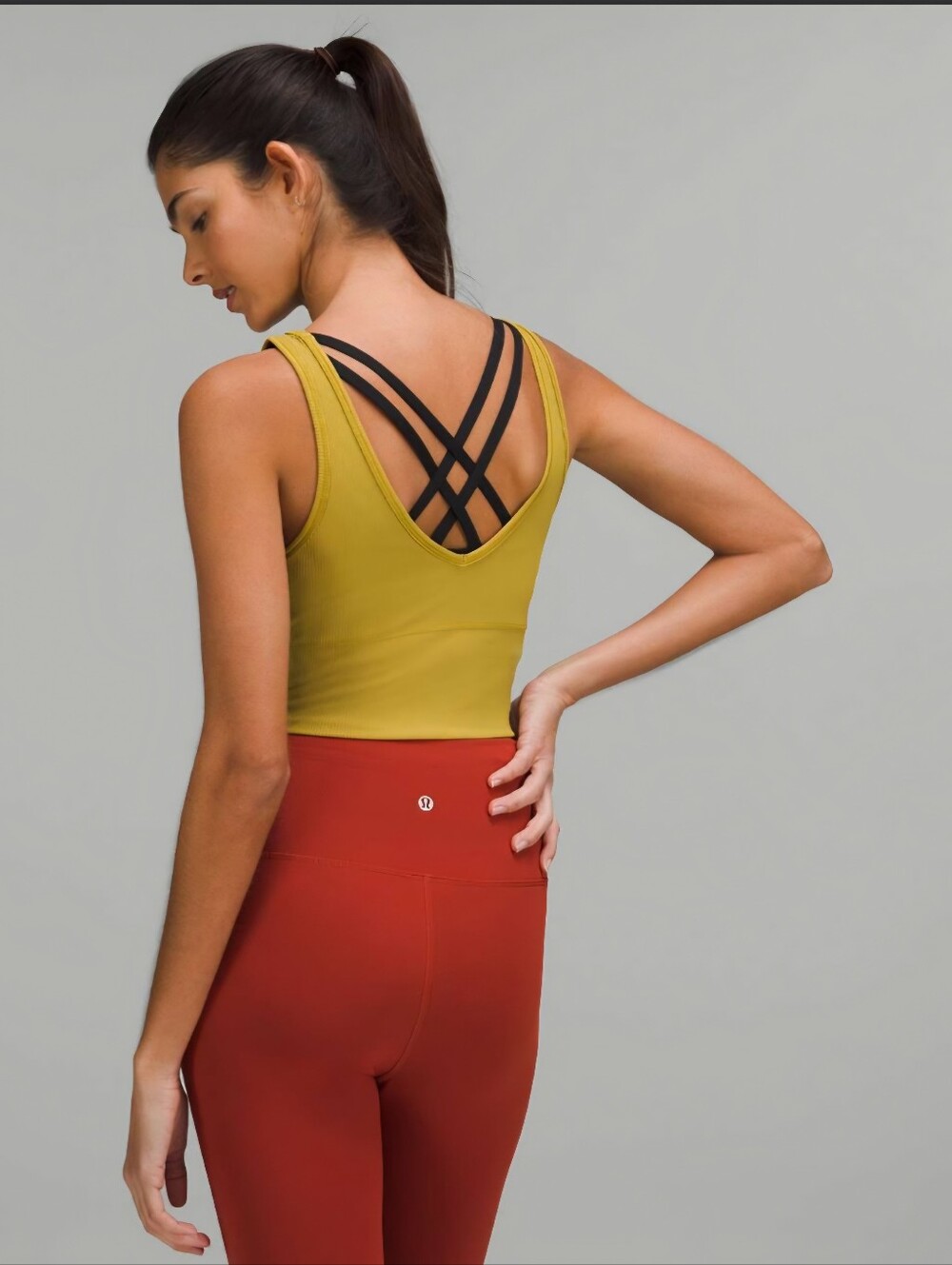 Lululemon Power Pivot Ribbed 💛